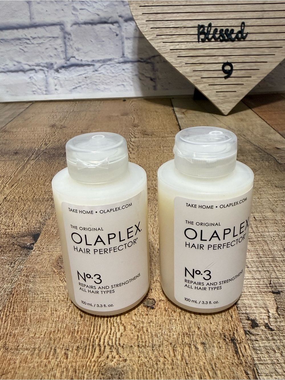 Olaplex No. 3 Hair Perfector Repairs Strengthens All Hair Types 8.5 Fl Oz X 2.
